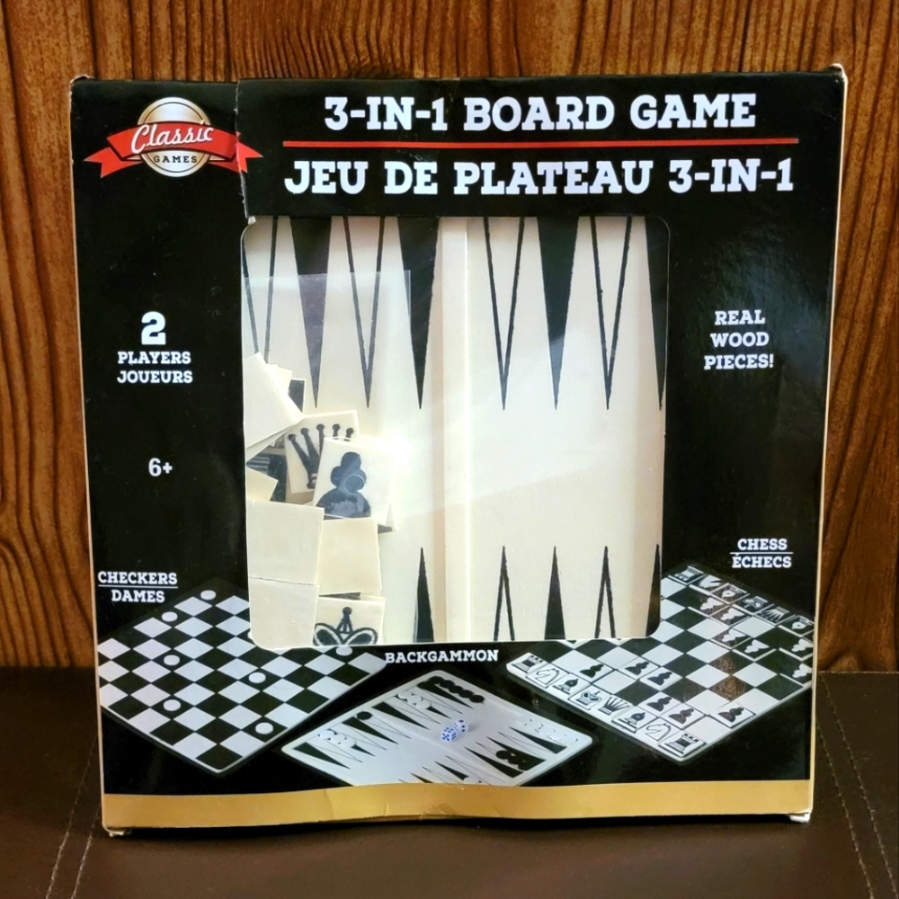 3 in 1 Board Game